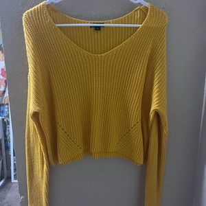 Wild Fable M Yellow Sweater